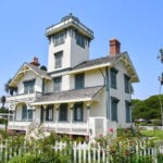 The Point Fermin Lighthouse, in San Pedro’s Point Fermin Park, was built in 1876 and is the oldest navigational lighthouse on the West Coast. Photo by Jerry Ondash