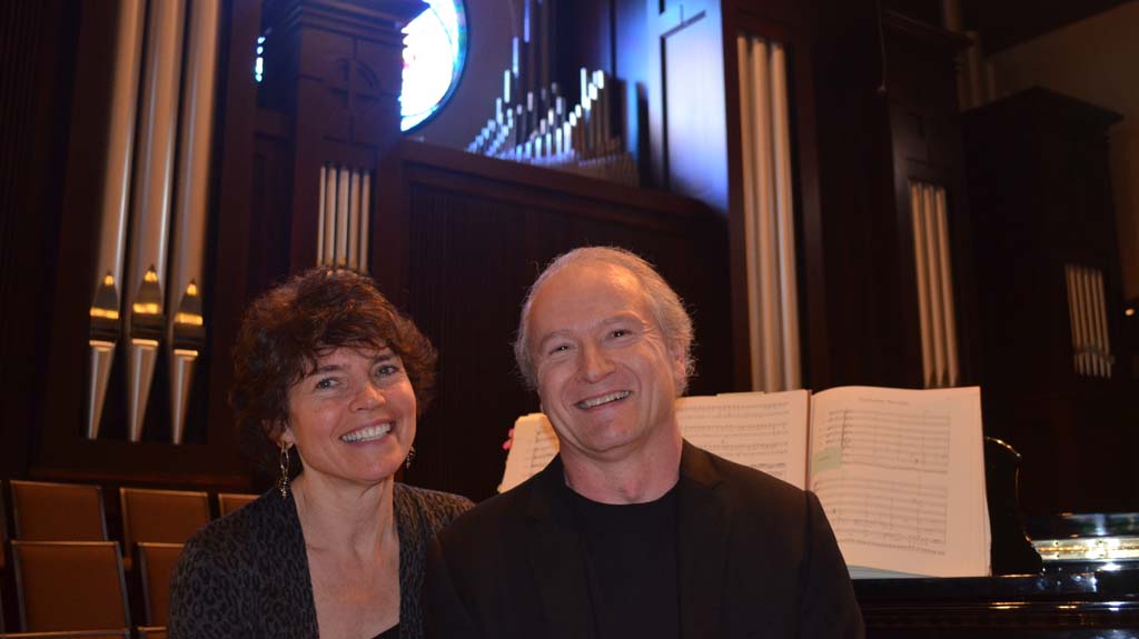 Helen and Richard Westerfield are collaborating on a new musical performance that will take an exploratory approach to some of Johann Sebastian Bach’s compositions at the Village Church in Rancho Santa Fe.