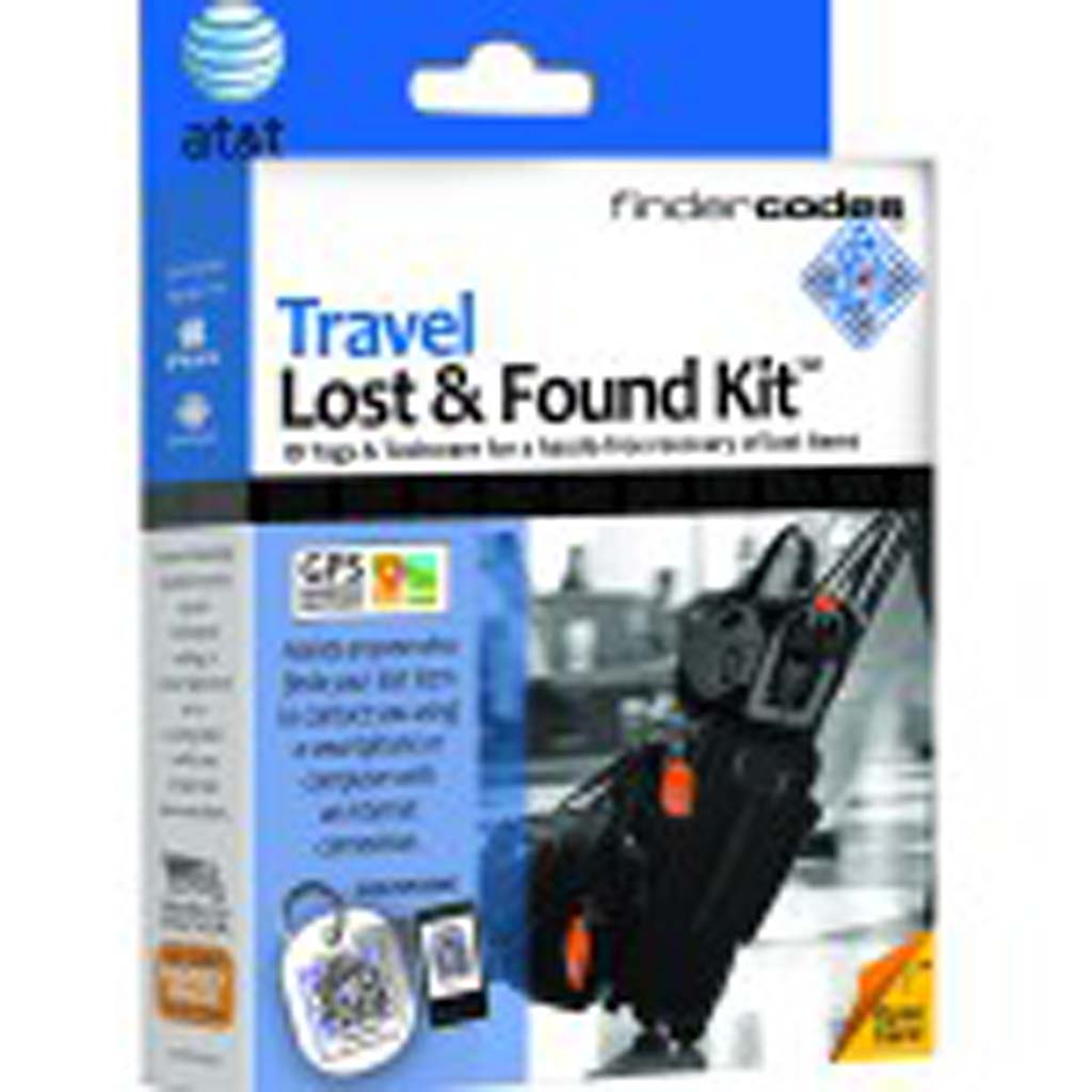 From FinderCodes (findercodes.com): Losing luggage or any of those precious electronic items that we no longer can live without is not something we want to think about but must anticipate. FinderCodes’ Travel Lost & Found Kit helps unite finders and owners. Attach “smart tags” with QR (quick response) matrix codes to all your precious possessions. Each kit comes with two large tags with straps for luggage; one medium tag with a steel ring for cameras, backpacks and shoulder bags; and two adhesive tags for cell phones, e-readers, tablets and laptops. Owners register items and contact information online (it can always be updated), and finders scan tags with cell phones or go online.