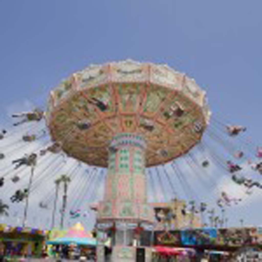 Blue skies surprised the opening day crowd for several hours on opening day before the June Gloom returned to cool things off. Photo by Daniel Knighton