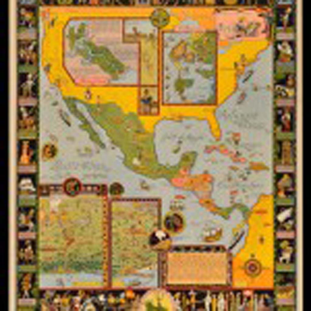 The Map & Atlas Museum in La Jolla currently features 13 pictorgraphic maps like this one by Joseph Jacinto “Jo” Mora (1876-1947), a painter, illustrator, sculptor and photographer who is known as the Renaissance Man of the West. The exhibit includes the sketch map for the never-completed Santa Catalina" map and the very rare "butcher paper" version of the Los Angeles map. (Courtesy photo)