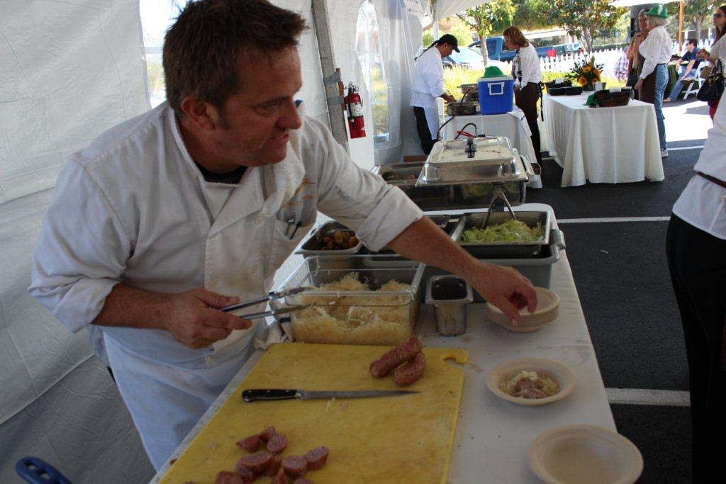 Bistro West Chef Jason Connolly will be serving up German fare at OktoberWest. Photo courtesy Townsend PR