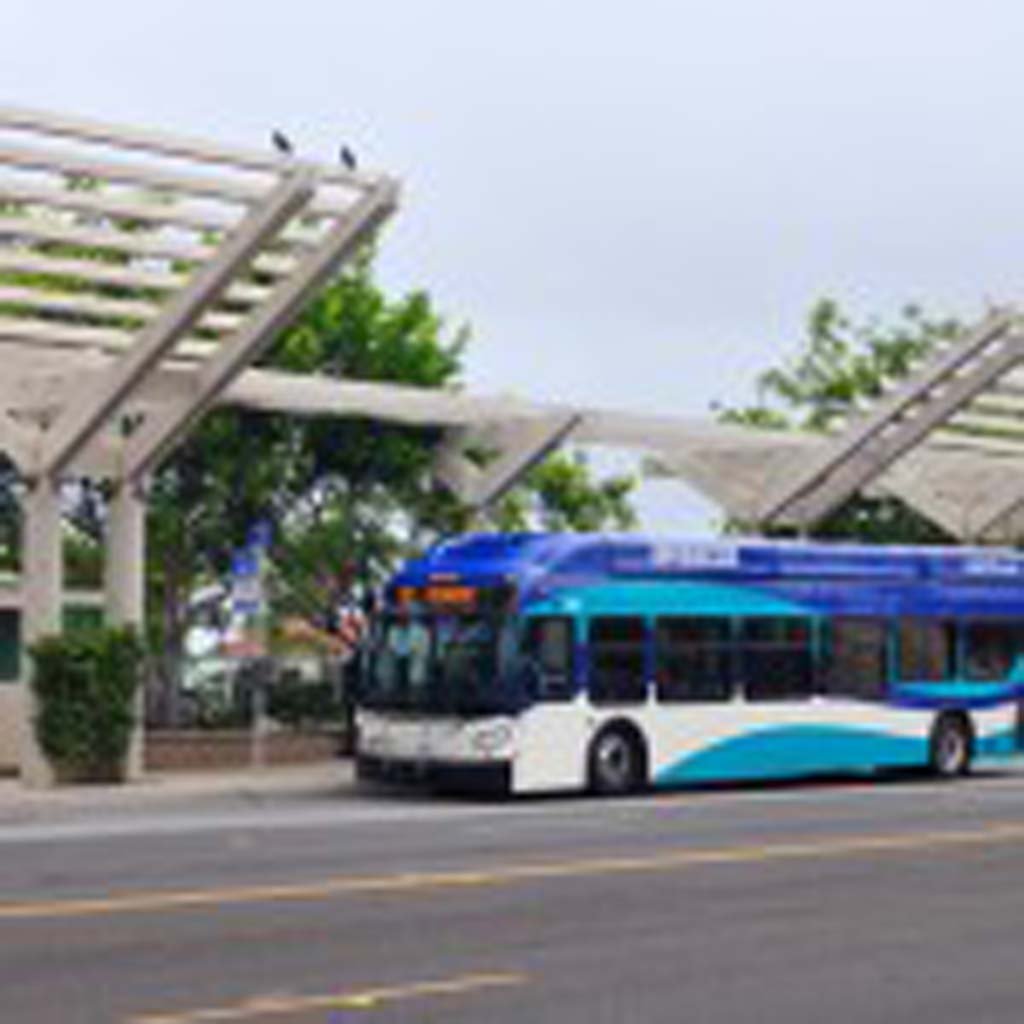 A recent North County Transit District (NCTD) Board Of Directors vote to expand bus service means more buses in Encinitas starting in February. Photo courtesy of NCTD