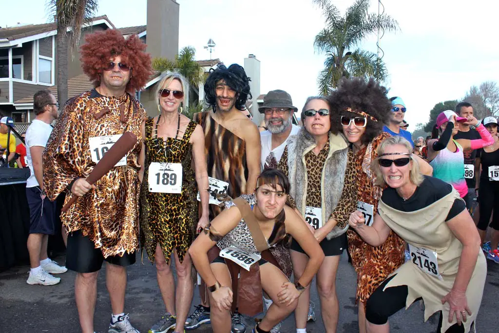 The Cardiff Kook 10k/5k run costume contest has seen several individuals and teams dress up as the many number of ways the Kook statue has been dressed as, including a caveman. Courtesy photo