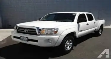 The Oceanside Police are looking for a vehicle similar to the one pictured, a 2007 – 2012 Toyota Tacoma 4 door or extra cab. Photo courtesy Oceanside Police Department