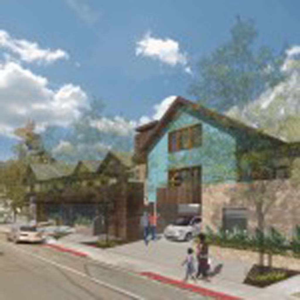 Residents have filed a lawsuit against the city in response to the April 23 unanimous approval of a mixed-use affordable housing development on a city-owned parking lot in the 500 block of South Sierra Avenue. Courtesy rendering