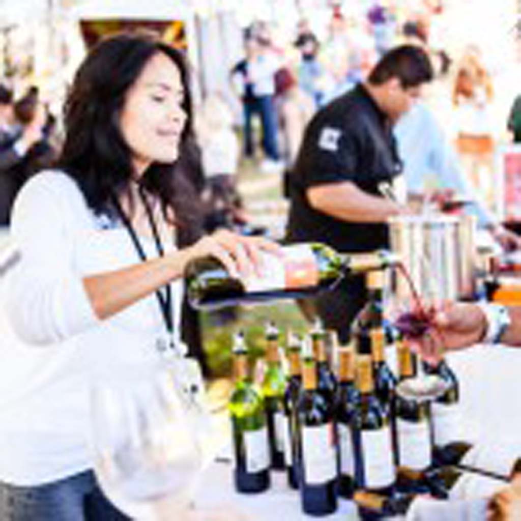 The San Diego Bay Wine & Food Festival’s Grand Tasting is Saturday Nov. 22 at the Embarcadero Marina Park with over 700 different wines being poured. Photo courtesy Fast Forward Events