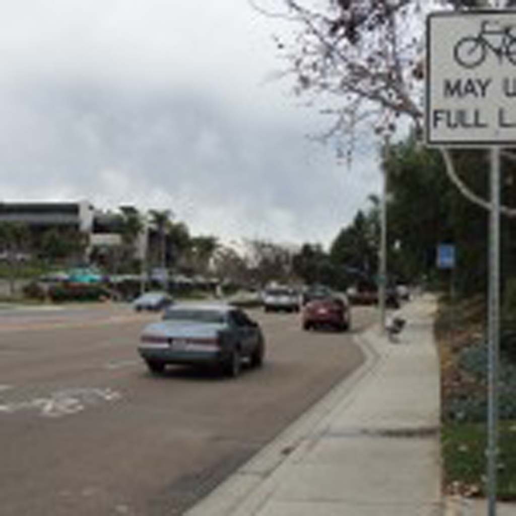 Like many residents who were surveyed for input on Vista’s new bicycle master plan, Mayor Judy Ritter agreed that she does not feel safe riding her bike within the city. Photo by Rachel Stine