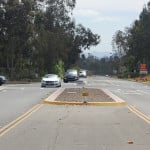 The city's fourth entry sign will soon be added to this median at the intersection of Lomas Santa Fe and Highland drives. Photo by Bianca Kaplanek