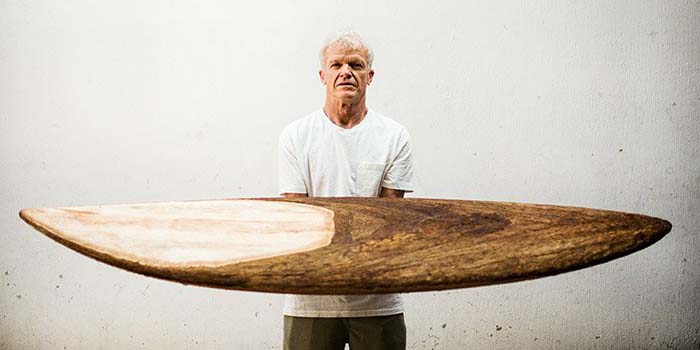 Oceanside surfboard shaper Gary Linden fulfills a long-time dream of making a surfboard from 100 percent pure agave. Courtesy photo