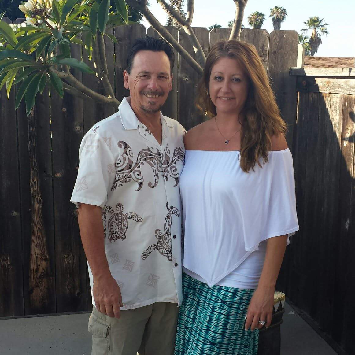 Greg and Stacey Holmes are bringing their aloha experiences to Oceanside with their coastal décor business Otterlei Coastal. Courtesy photo