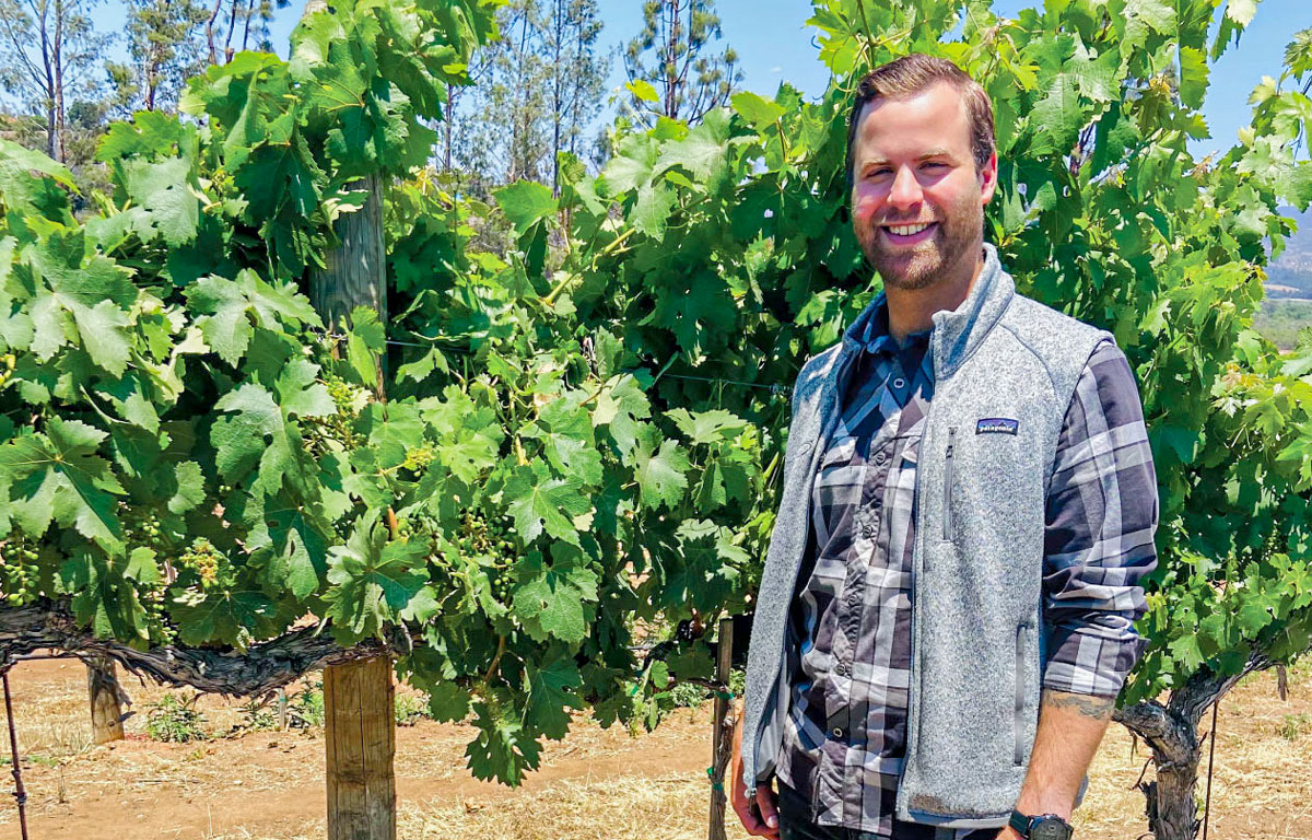 Andrew Wisniewski is the new winemaker at Orfila Vineyards