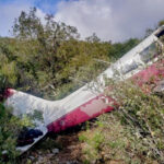 A small plane crashed on Saturday in Ramona
