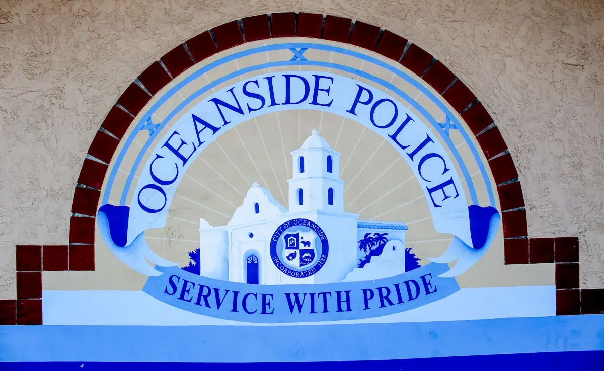 Oceanside Police Department's headquarters is currently locsted in a strip mall on Mission Avenue