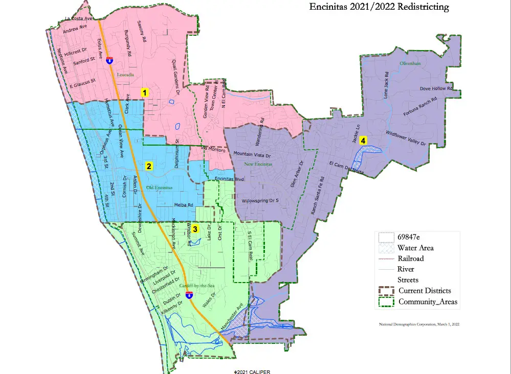 Encinitas District Maps