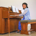 Oceanside resident Cecelia Bañez Mondero, born in the Philippines, taught and played piano as a form of music therapy.