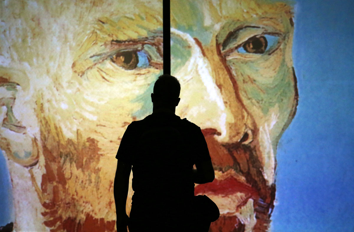 A Vincent van Gogh exhibition in Poland.
