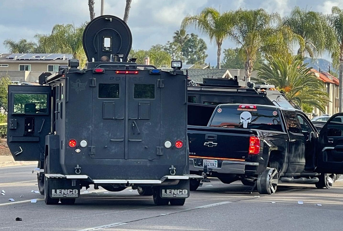 The Escondido City Council adopted a policy to allow the police department fund, acquire and use military equipment.