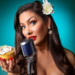 Erica Marie Weisz, a local singer and performer, brings her cabaret show, “I Can Cook, 2!” to Vista’s Broadway Theater this summer as the popular venue returns to a full schedule.