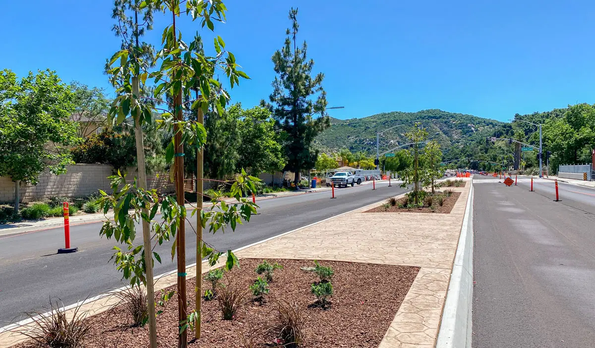 Another project the city hopes to address with grant funding would improve signal visibility for motorists and install pedestrian countdown signals at several intersections along El Norte Parkway. Courtesy photo/City of Escondido