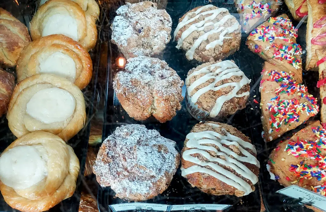 Pastries at Camp Coffee Company in Oceanside. Photo by Ryan Woldt
