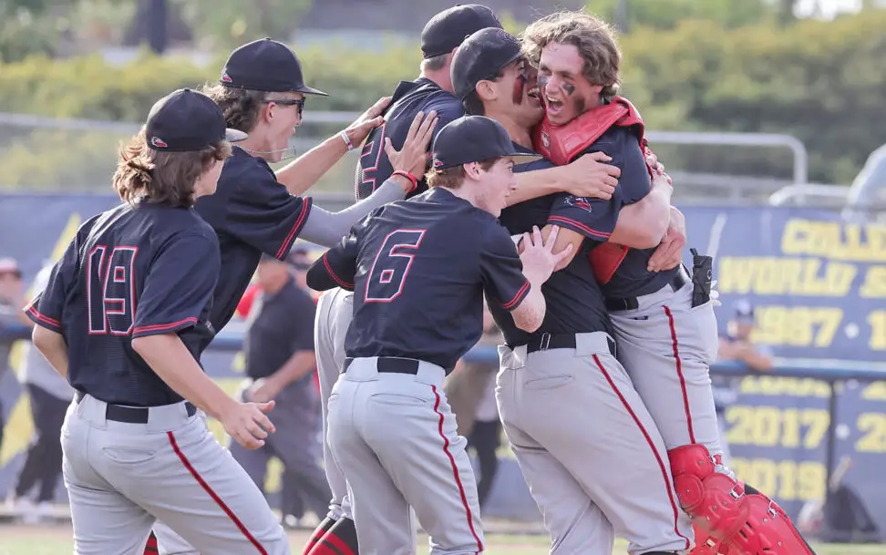 Canyon Crest Academy baseball had a lot to celebrate this season, winning its first CIF title after getting no further than the semifinals in previous seasons. Photo by Steven Silva
