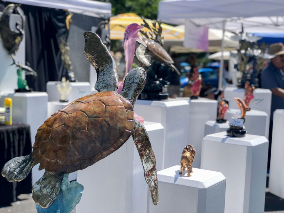 The 24th Carlsbad Art in the Village event will feature 100 artists showcasing their work, along with live music, food and drinks and more. Courtesy photo