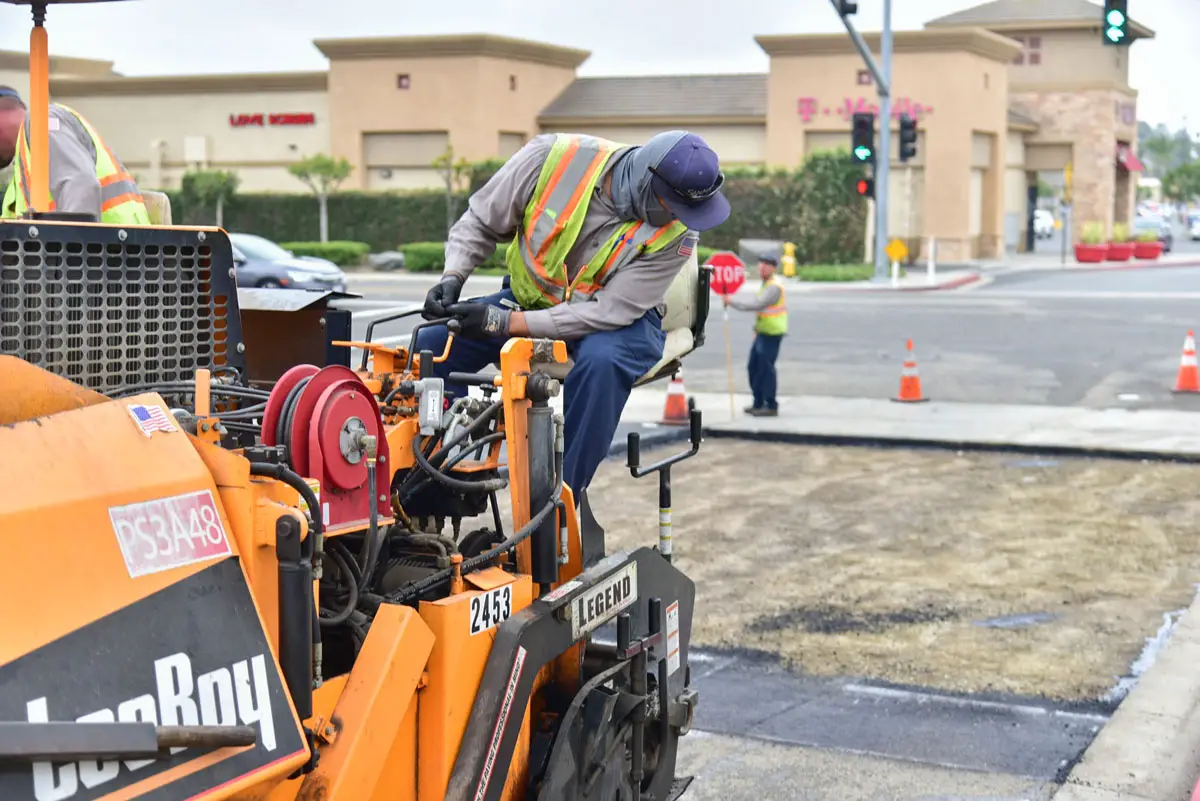 San Marcos budget: The 2022-23 budget for the city of San Marcos allocates millions of dollars toward various street improvement projects to be completed over the next year. Photo by Laura Place