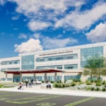 Palomar Health has announced plans to open a $100 million Behavioral Health Institute near its Escondido campus by 2024. Courtesy rendering