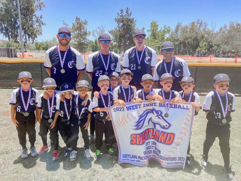Carlsbad Youth Baseball Shetland division (ages 6 and under) All-Star team. Courtesy photo