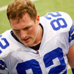 Sports by the numbers: Former Dallas Cowboys tight end Jason Witten (No. 82). Stock photo