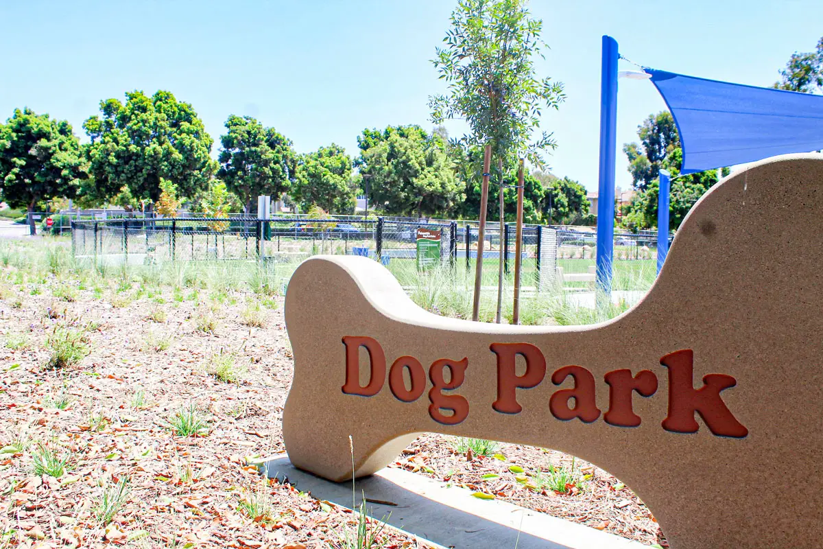 Carlsbad officials unveiled a new dog park, parking spaces and restroom on July 27 at Poinsettia Park.