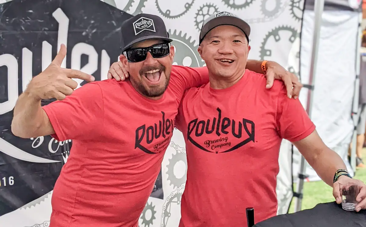 Team Rouleur at the BeerX Craft Beer and Music Festival at San Diego's Waterfront Park on August 20th.Photo by Jeff Spanier
