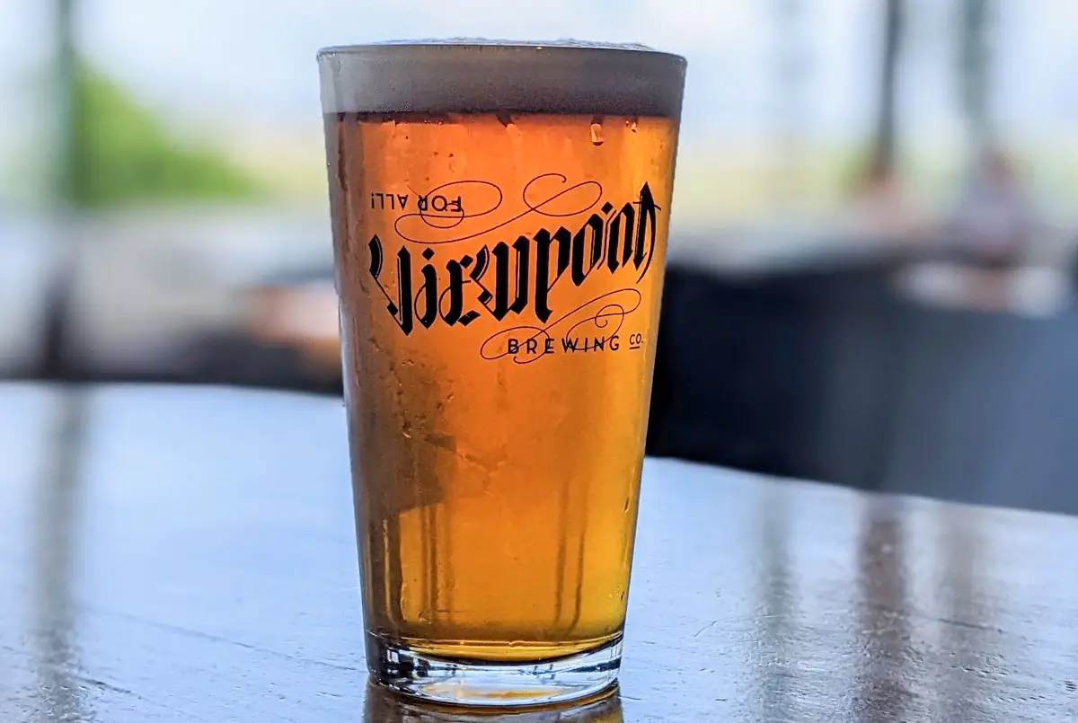 Viewpoint's Dias Largos Mexican Lager. Photo by Jeff Spanier