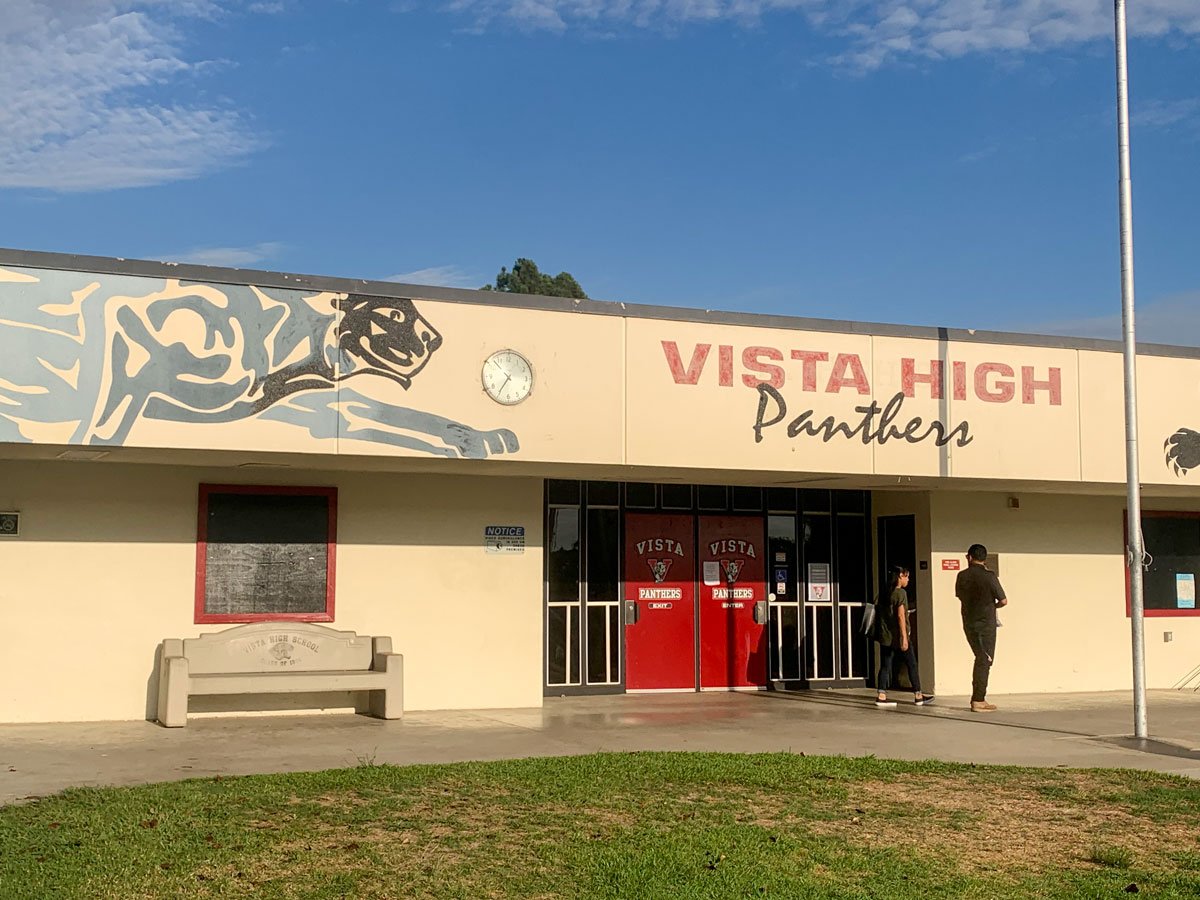 An investigation is currently underway into an incident of alleged misconduct perpetrated by members of the Vista High School football team that occurred at the end of August. Photo by Laura Place