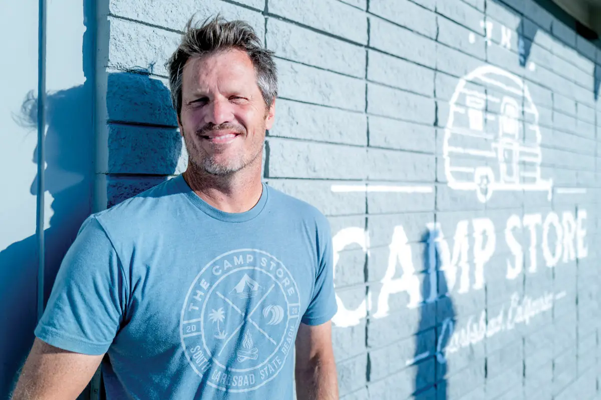 Anthony Marcotti, owner of The Camp Store at South Carlsbad State Beach campground, has gone public with his displeasure over treatment by the California State Parks. Courtesy photo
