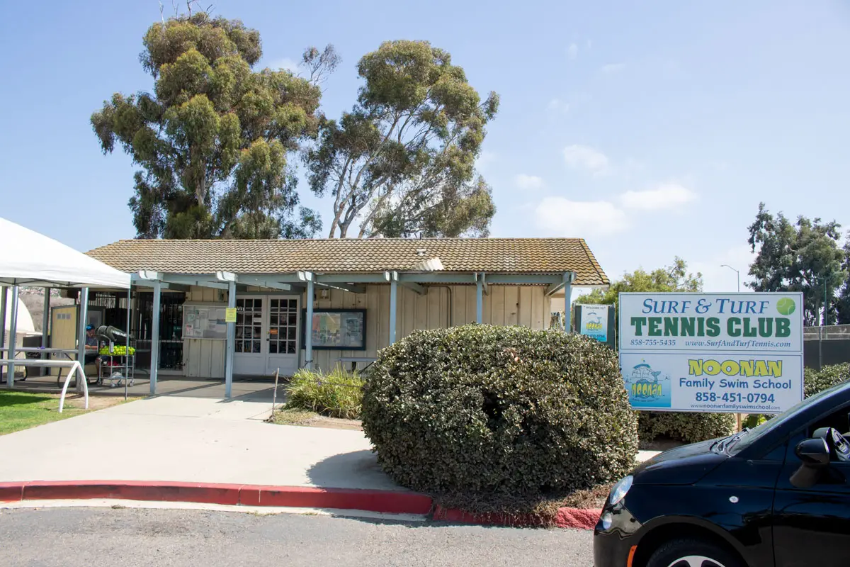 The Surf & Turf Tennis Club owned by the Del Mar Fairgrounds will be without an official operator during the month of October, with club leaders working to find a way to keep tennis activities going during that time. Photo by Laura Place