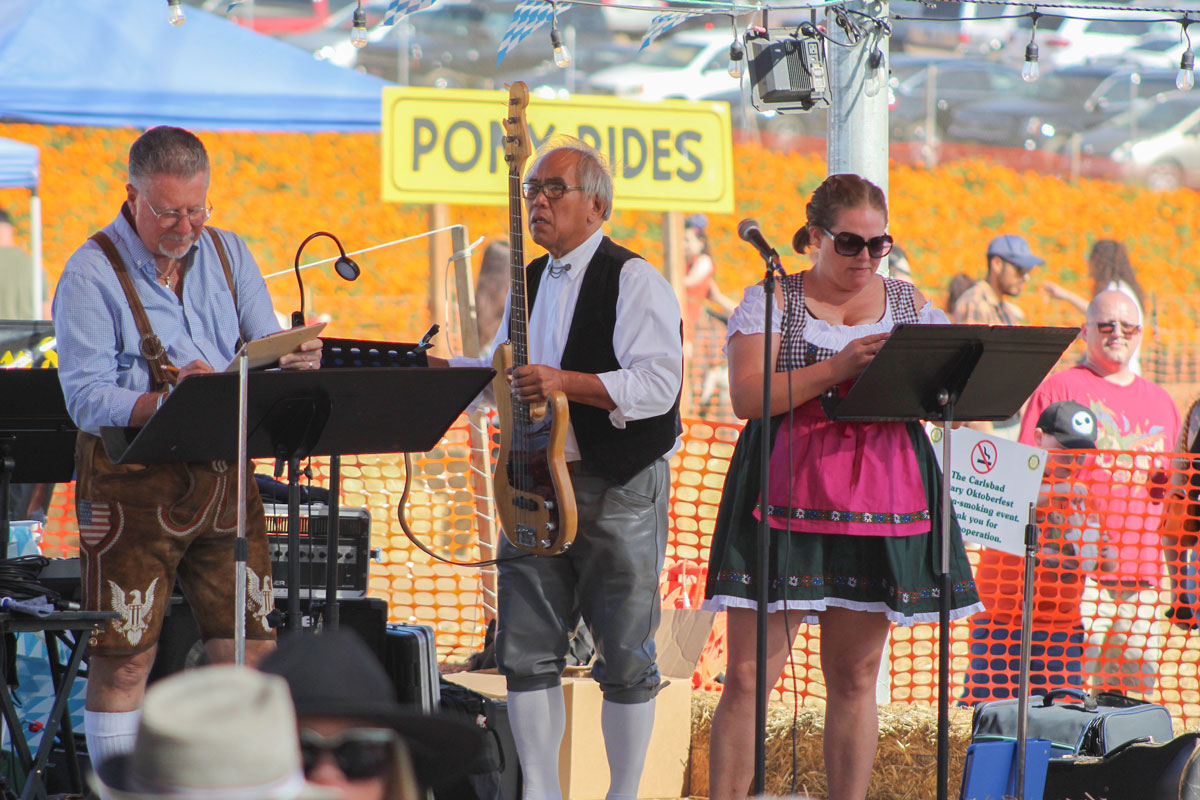 Rotary Club of Carlsbad and Carlsbad Hi-Noon Rotary Club will host the 40th annual Carlsbad Rotary Oktoberfest from noon to 8 p.m. on Oct. 1 at the Strawberry Fields