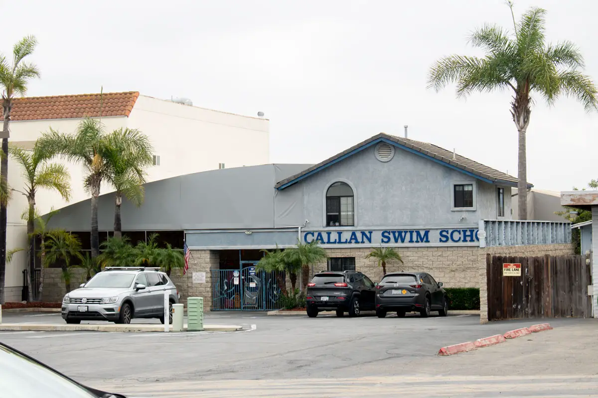 A former swim instructor at Callan Swim School in San Marcos is facing two charges of child sexual assault, one of which occurred while working at the school in 2021 and another while working as a private swim instructor in September. Photo by Laura Place