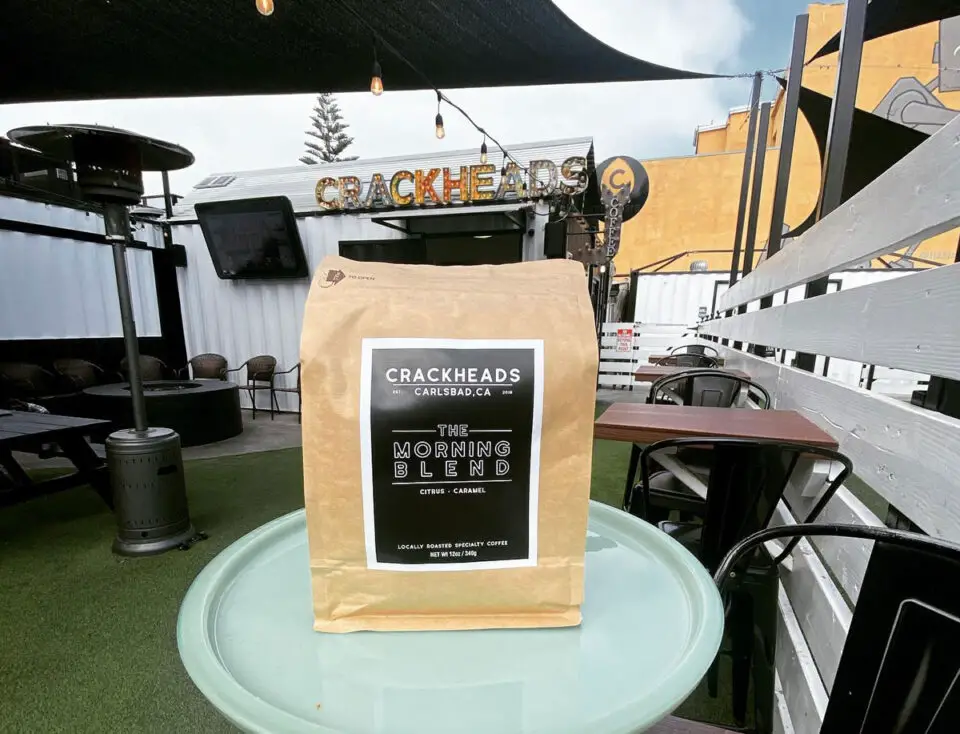 Crackheads is a restaurant in Carlsbad Village that serves coffee in the mornings. Photo via Facebook/Crackheads