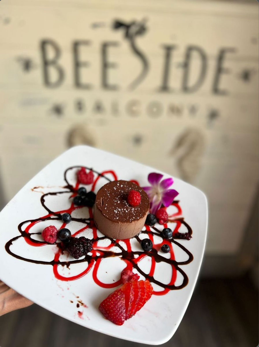 We always say to save room for dessert, and that's definitely the case at Beeside Balcony. Photo via Facebook/Beeside Balcony