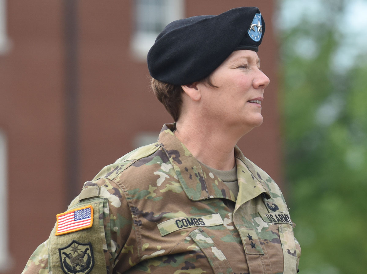 U.S. Army Ret. Maj. Gen. Peggy Combs oversaw the U.S. Army Cadet Command. Photo by Renee Rhodes