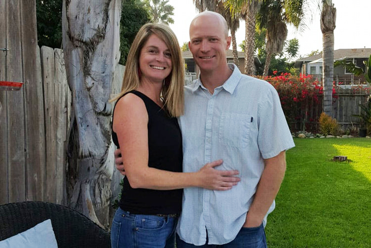 Chad Danielson, pictured here with his wife Joy, was stabbed and killed by his neighbor Jennifer Mendoza Ramos in 2020. Courtesy photo