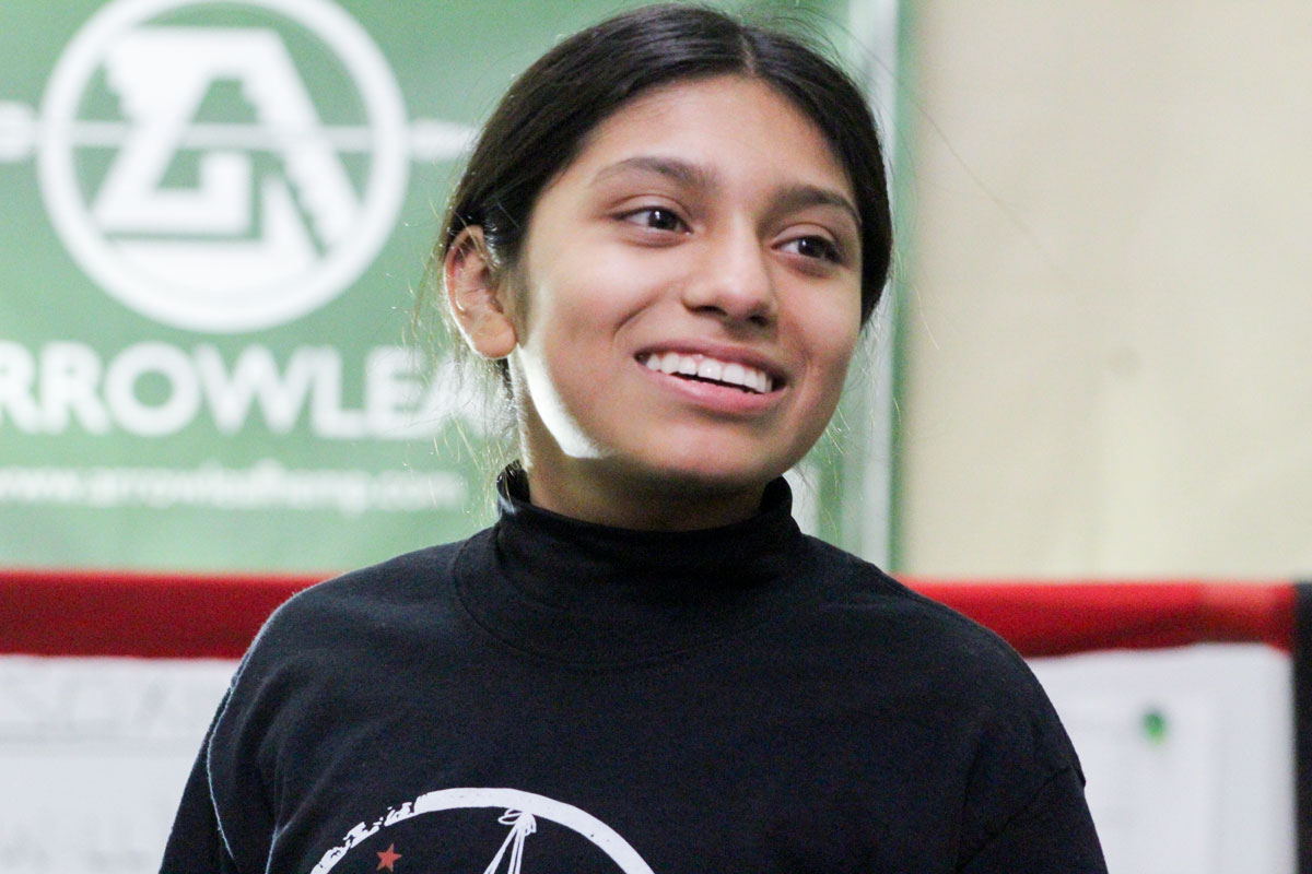 Uleena Torreswon the USA Boxing national title for her division last month. Torres will represent Vista Boxing Club at next month's National Silver Gloves tournament in Missouri. Photo by Steve Puterski