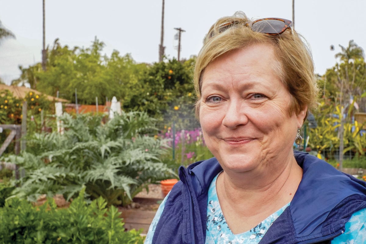 Since obtaining a plot, Withall told The Coast News, she rarely buys produce from the grocery store, growing and harvesting most of her vegetables in the garden