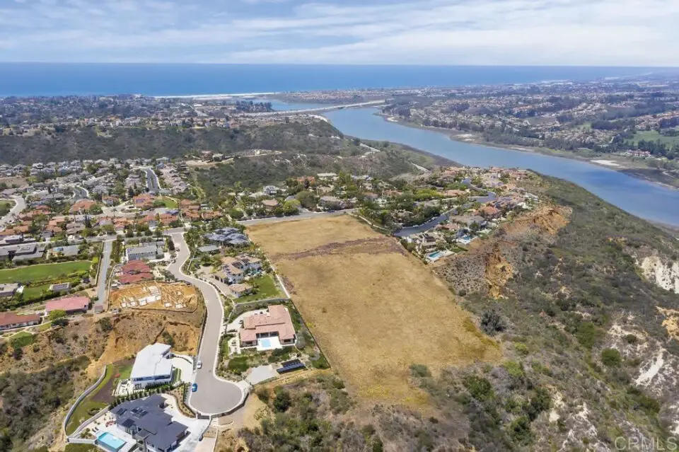 An aerial view of a nearly 10-acre plot in a rural Leucadia neighborhood slated for a density bonus housing project. Courtesy photo