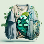 Buying sustainable fashion, including apparel made from 100% recycled materials, is one way to go green during Earth Month. Stock photo