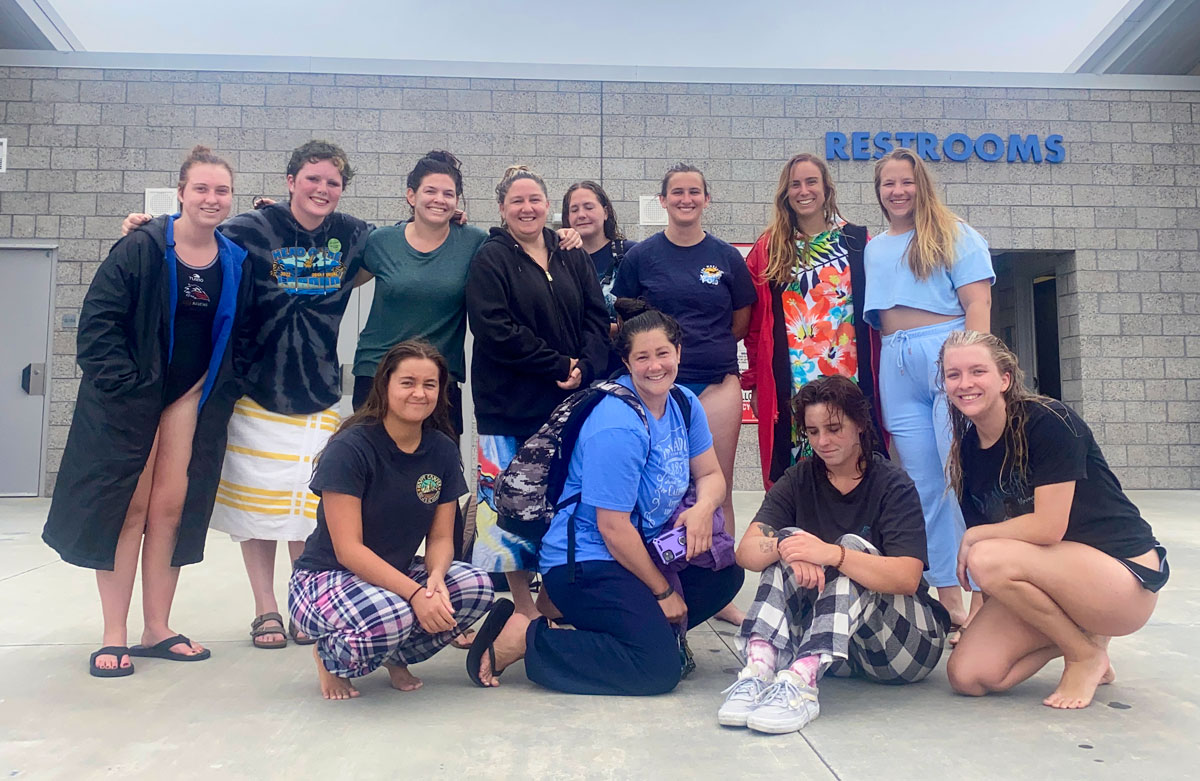 Moonlight Beach Water Polo Club has launched a women-only masters water polo team and the team is seeking players of all experience levels. Courtesy photo