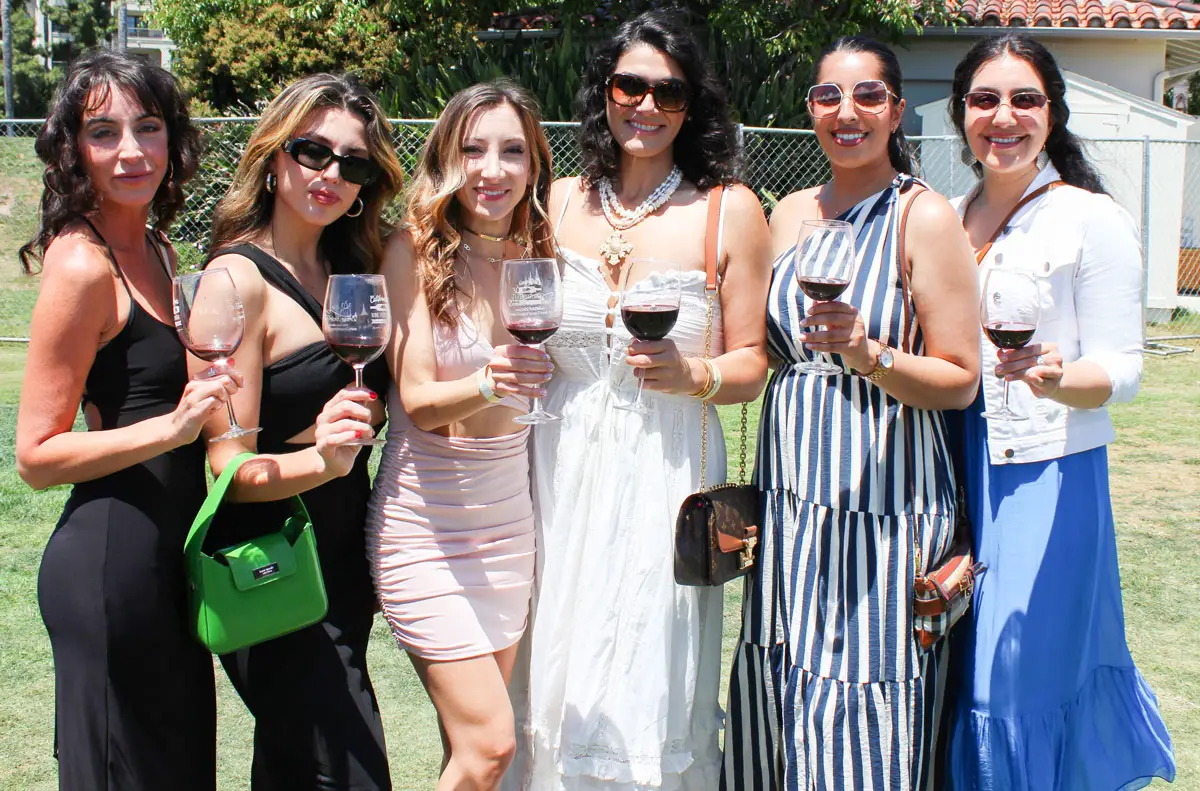 Guests enjoying the 2023 CA Wine Festival at Carlsbad’s Park Hyatt Aviara Resort. Photo by Rico Cassoni