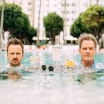 "Breaking Bad" stars Aaron Paul and Bryan Cranston host the soldout Dos Hombres Mezcal Dinner next week for the inaugural Del Mar Wine & Food Festival. Courtesy photo